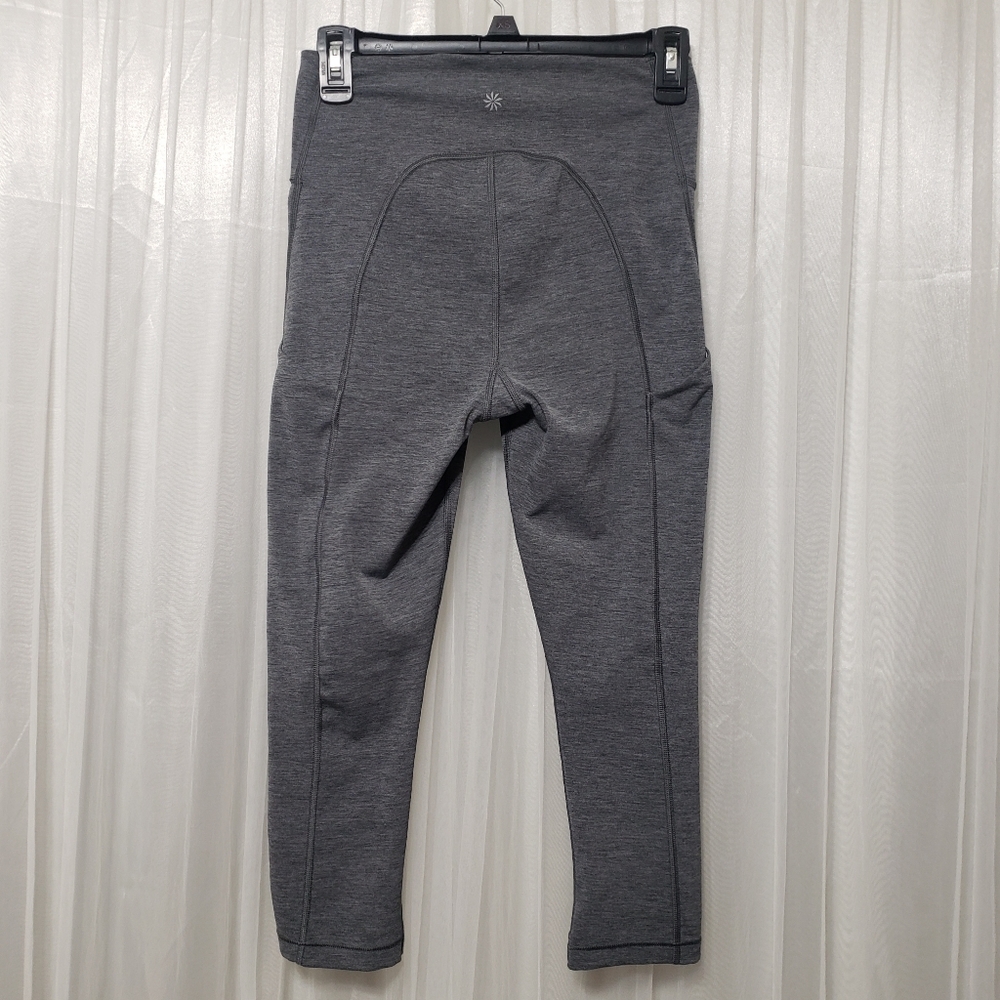 Athleta Sz XS Ultimate Stash Pocket Capri Gray - Picture 7 of 15